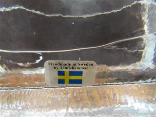 VT LINDSHAMMAR HANDMADE CRYSTAL HORSE COLLECTION SET OF 6 SWEDEN